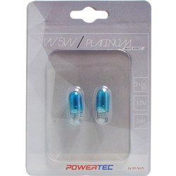 M-tech T10 / W5W Powertech Platinum 12V 5W 2τμχ