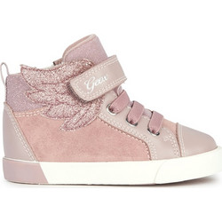 Geox Kilwi Παιδικά Sneakers Μποτάκια Ροζ B36D5A022BCC8056