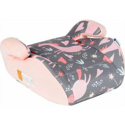 KikkaBoo Jazzy 2020 Κάθισμα Αυτοκινήτου Booster 15-36kg Pink Unicorn