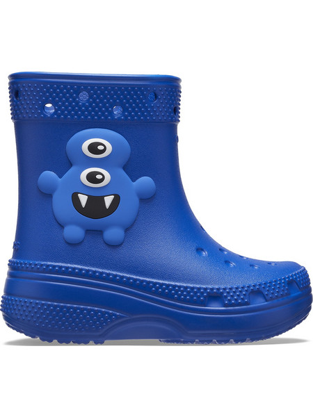 Νηπιακές Μπότες-Γαλότσες CROCS CLASSIC I AM MONSTER BOOT T Blue Bolt 209144-4KZ - Μπλε