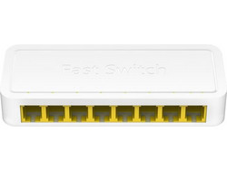 Cudy FS108D Unmanaged L2 Switch με 8 Θύρες Ethernet 100Mbps