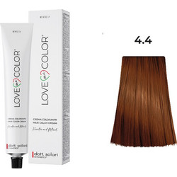 Dott. Solari Love Me Color 4.4 Καστανό Χάλκινο Μόνιμη Βαφή Μαλλιών 100ml