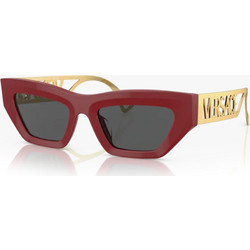 Versace VE4432U 5388/87 Γυναικεία Γυαλιά Ηλίου Cat Eye Κοκάλινα Κόκκινα με Μαύρο Polarized Φακό