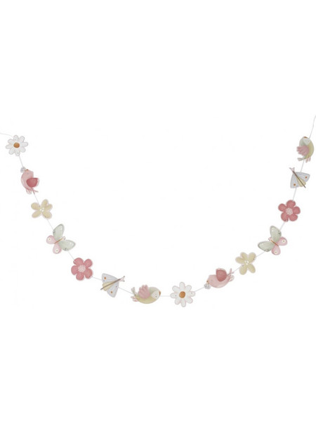 Little Dutch Χάρτινη Γιρλάντα Flowers & Butterflies FSC