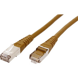 Roline S/FTP Cat.6 Καλώδιο Δικτύου Ethernet 15m Brown 21.15.1398
