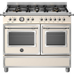 Bertazzoni HER106L2EAVT Κουζίνα Ηλεκτρική 91lt με Εστίες Αερίου 99.5cm