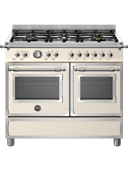 Bertazzoni HER106L2EAVT Κουζίνα Ηλεκτρική 91lt με Εστίες Αερίου 99.5cm