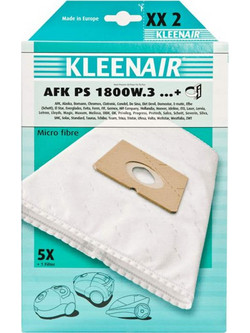 Kleenair XX-2 Σακούλες Σκούπας 5τμχ Συμβατές με Σκούπα Samsung / Severin