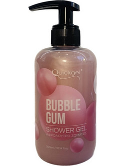 Quickgel Bubble Gum Αφρόλουτρο σε Gel 300ml