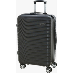 Bartuggi 724-501 Βαλίτσα Μεγάλη 75x47x33cm με 4 Ρόδες Μαύρη