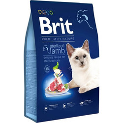 Brit Premium By Nature Cat Sterilised Lamb 8kg