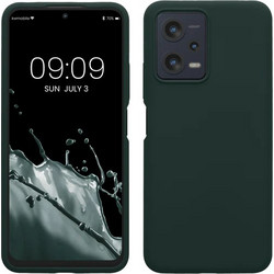 KW Θήκη Rubberized Back Cover Σιλικόνης για Xiaomi Redmi Note 12 5G / POCO X5 5G - Moss Green