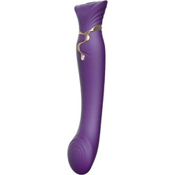 Zolo Queen G-Spot Puls Wave Vibe Δονητής G-Spot Μωβ