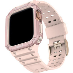 Kostelo Πλαστική Θήκη με Λουράκι για Smartwacth τύπου Apple 38mm / 40mm / 41mm Ροζ 8862PN