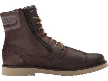 Teva Durban Tall Ανδρικά Αρβυλάκια Δερμάτινα Καφέ 1010246-BRN
