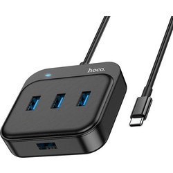 Hoco HB31 USB Hub 3.0 USB-C με 4 Θύρες USB-A