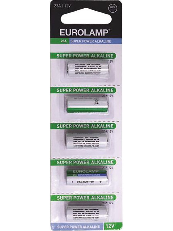 Eurolamp Super Power Alkaline A23 5τμχ
