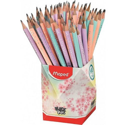 Maped Μολύβια Black Peps HB Παστέλ με Γόμα (Διάφορα Χρώματα) 851769