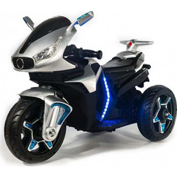 Cangaroo Moni Shadow Ηλεκτροκίνητο Παιδικό Μηχανάκι 12V Ασημί