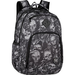 CoolPack Break Skulls Σχολική Τσάντα Πλάτης Δημοτικού Γκρι F024721