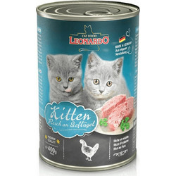 Leonardo Kitten Grain Free with Poultry Loaf 400gr