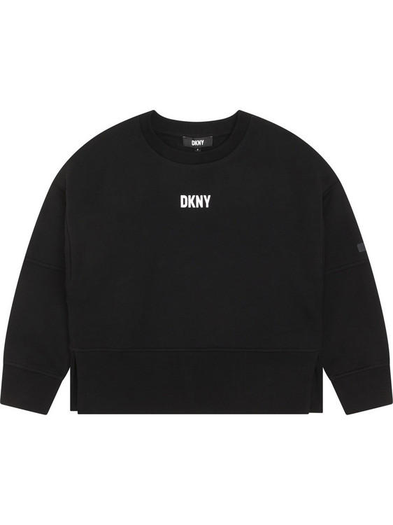 DKNY Παιδικό Φούτερ Μαύρο D35T12-09B