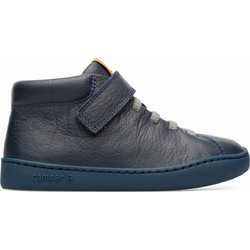 Camper Peu Touring Παιδικά Μποτάκια Navy Μπλε Δερμάτινα με Σκρατς K900251-014