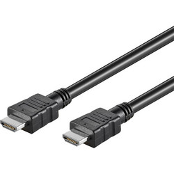 Goobay Καλώδιο HDMI 1.4 HDMI Male to HDMI Male 7.5m Black 58444