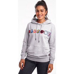 Saucony Midweight Graphic Hoodie Γυναικείο Αθλητικό Φούτερ Γκρι SAW800343-LGHFP