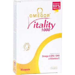 UGA Omegor Vitality 1000 Ιχθυέλαιο 30 Μαλακές Κάψουλες