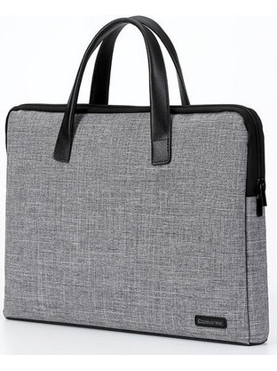 Τσάντα-θήκη laptop 40x4,2x29Υεκ. γκρι (Σετ 1τεμ)