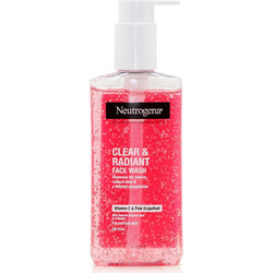 Neutrogena Clear & Radiant Face Wash Gel Καθαρισμού Προσώπου για Ακμή 200ml