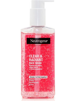 Neutrogena Clear & Radiant Face Wash Gel Καθαρισμού Προσώπου για Ακμή 200ml
