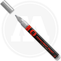 MOLOTOW Permanent Marker (Chrome 2mm) - Μαρκαδόρος Οινοπνεύματος (Chrome 2mm)