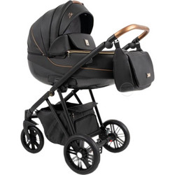 Camarelo Zeo Eco Καρότσι Μωρού 2 σε 1 Black