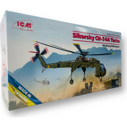 ICM Models Sikorsky CH-54A Tarhe Scale Συναρμολογούμενο Πλαστικό Μοντέλο Ελικοπτέρου 1:35