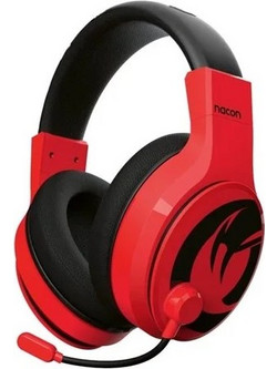 Nacon GH-120 Gaming Headset Over Ear Red