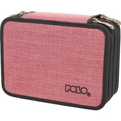 Polo Solido Κασετίνα με 3 Θήκες Ροζ 937279-40 2022