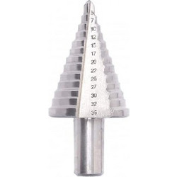 Πολυτρύπανο Σιδήρου Κωνικό HSS Φ 5-35mm Tactix 416019