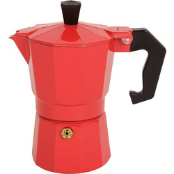 Keskor HLP1-2C.02 Μπρίκι Espresso 2Cups Κόκκινο