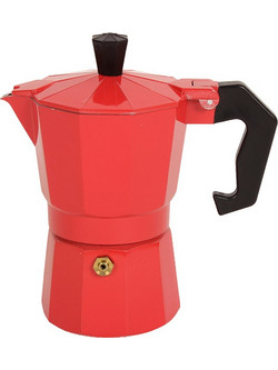 Keskor HLP1-2C.02 Μπρίκι Espresso 2Cups Κόκκινο