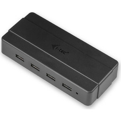 I-tec U3HUB445 USB Hub 3.0 USB-A με 4 Θύρες USB-A & Εξωτερική Παροχή Ρεύματος