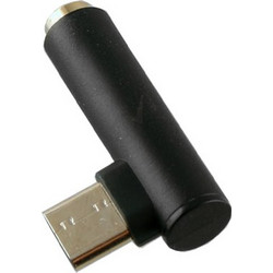 VOLTE-TEL ΜΕΤΑΤΡΟΠΕΑΣ GOLD PLATED AUDIO JACK 3.5MM TO USB-C BLACK