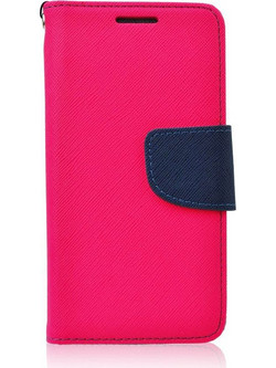 Fancy Book Apple iPhone 12 mini Φούξ/Σκούρο Μπλε