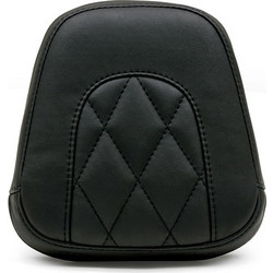 Mustang, Vintage sissy bar back pad. Black Diamond