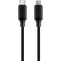 Καλώδιο Micro USB 2.0 B σε USB C GEMBIRD CC-USB2-CMMBM-1.5M Μαύρο 1,5 m