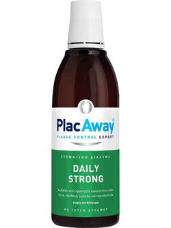 Plac Away Daily Strong Στοματικό Διάλυμα Κατά της Πλάκας & της Ουλίτιδας 500ml