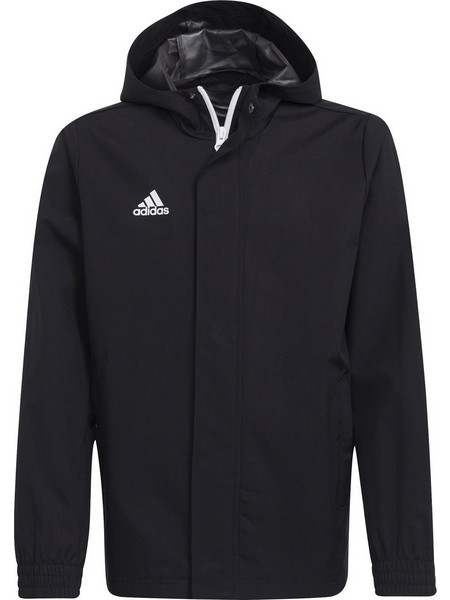 Adidas Entrada 22 Αθλητικό Παιδικό Μπουφάν Χειμωνιάτικο Softshell Αδιάβροχο Αντιανεμικό Μαύρο H57510