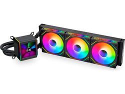 Lian Li Galahad II LCD 360 SL-INF Black Υδρόψυξη CPU 120mm ARGB για Socket 115x / AM4 / 1200 / 1700 / AM5