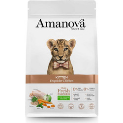 Amanova Kitten Low Grain with Exquisite Chicken 1.5kg